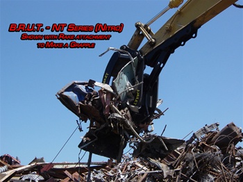 Amulet B.R.U.T. Rigid Bucket Thumb for 12.5-15 Ton Excavators