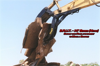 Amulet B.R.U.T. Rigid Bucket Thumb for 16-21 Ton Excavators