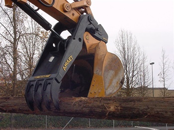 Amulet PowerClamp Hydraulic Bucket Thumb for 20 Ton Excavators