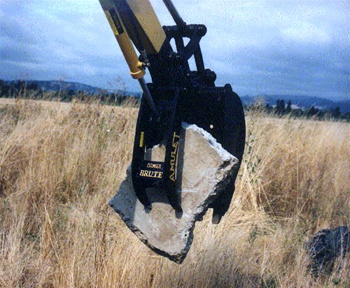 Amulet POWERBRUTE Hydraulic Bucket Thumb for 7.5-9 Ton Excavators