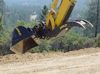 Amulet POWERBRUTE Hydraulic Bucket Thumb for 4.5-8 Ton Excavators