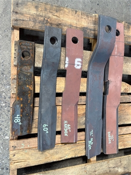 60" Brush Cutter Blades 4" Wide