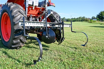 Tractor Garden Bedder GB50 Deluxe with sweeps, optional furrowing shovel