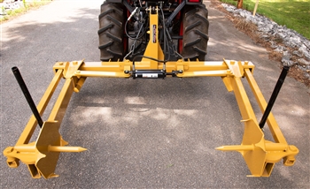 EA V2.0 Self-Aligning Round Hay Bale Unroller for 4 or 5 foot wide round bales up to 6' tall