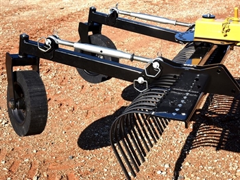 Landscape Rake Guide Wheels Best Heavy Duty Tractor Landscape Rake Root Rake Rock Rake Gauge Wheels