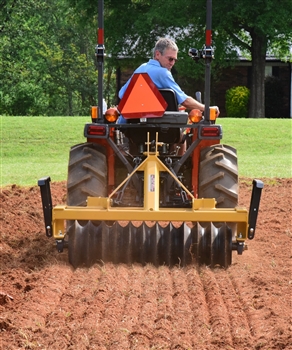 Everything Attachments 6' Cultipacker, with Category I & II clevis type hitch and 15" smooth wheels