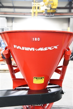Farm-Max Tractor PTO Fertiliser Spreader SP-180 3 Point Hitch Cat 1