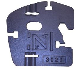 3023-Suitcase weights set of 11 weights weighing 1089 lbs