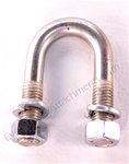 5/8" x 4" U-bolts for mounting C tine stem olders for side sweeps or hiller discs with 1-1/4" stems to Everything Attachments Garden Bedder
