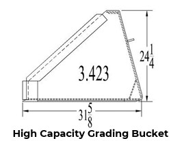 Custom tractor loader diagram