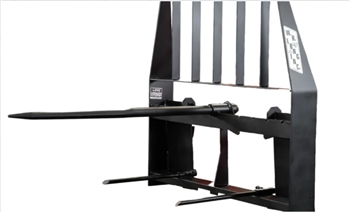 W R  Long Bale Spear - Fork lift - Pallet Fork Attachment